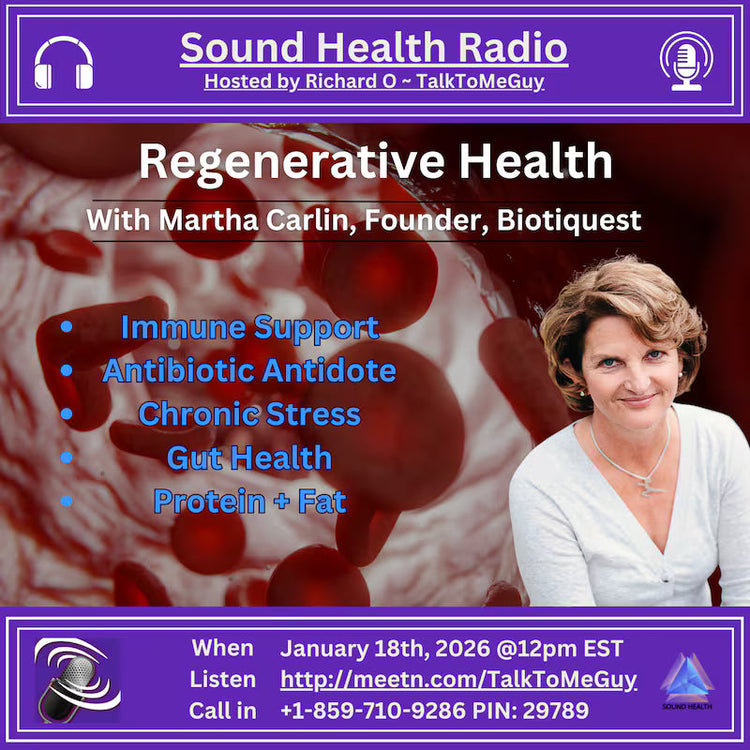 Regenerative Health with Martha Carlin Founder of the Biocollective ...