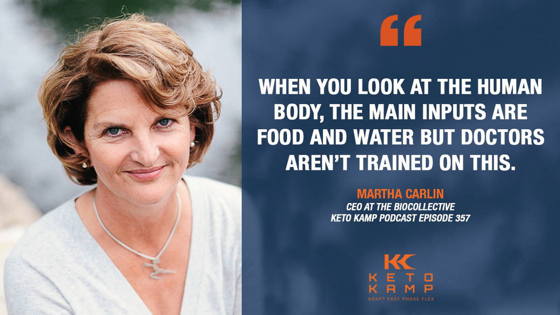 Martha Carlin Featured on the Keto Kamp Podcast!