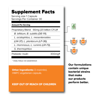 antibiotic antidote supplement facts